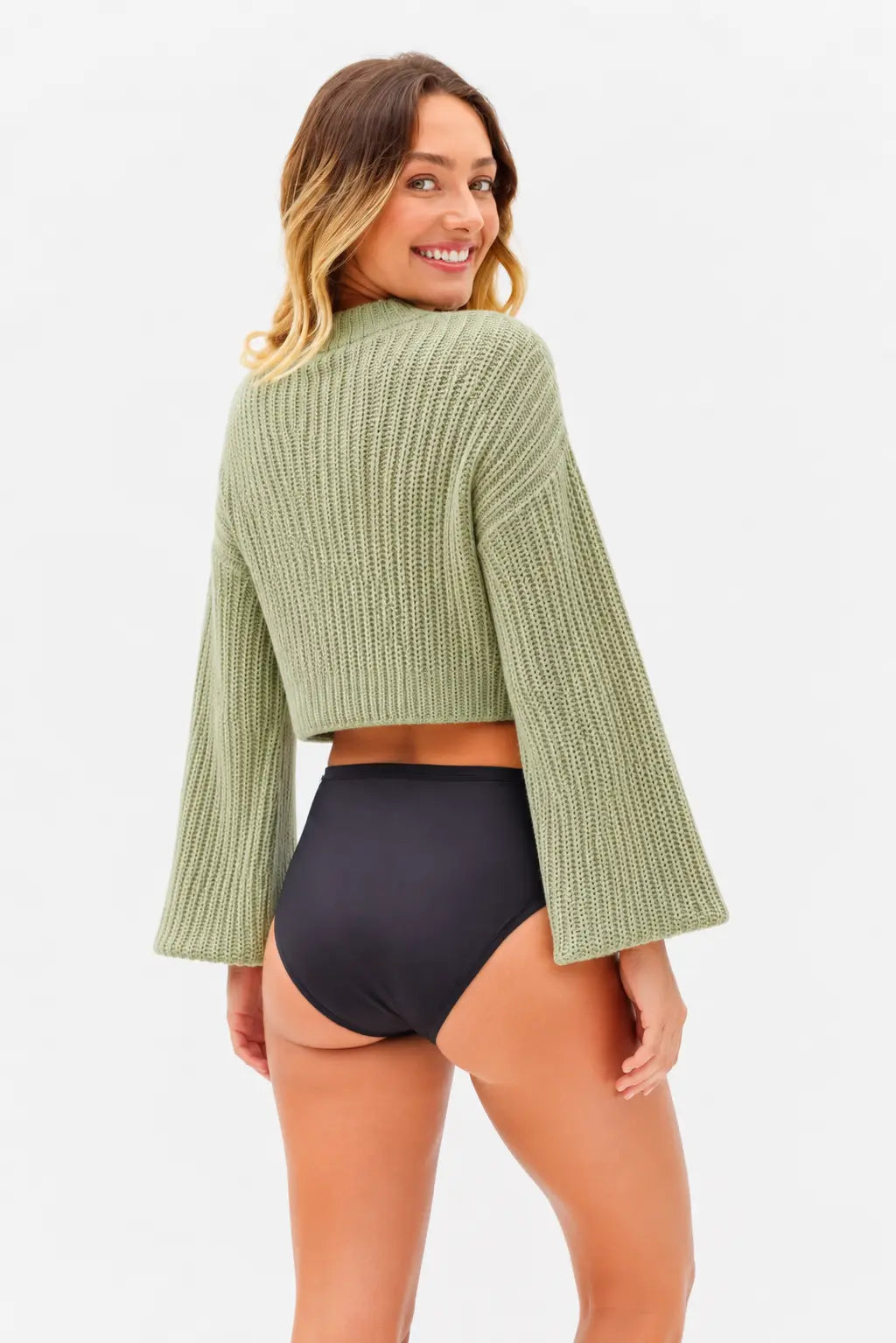 Conjunto Calcinha Absorvente e Biquíni Menstrual - Fluxo Super Intenso - Preto