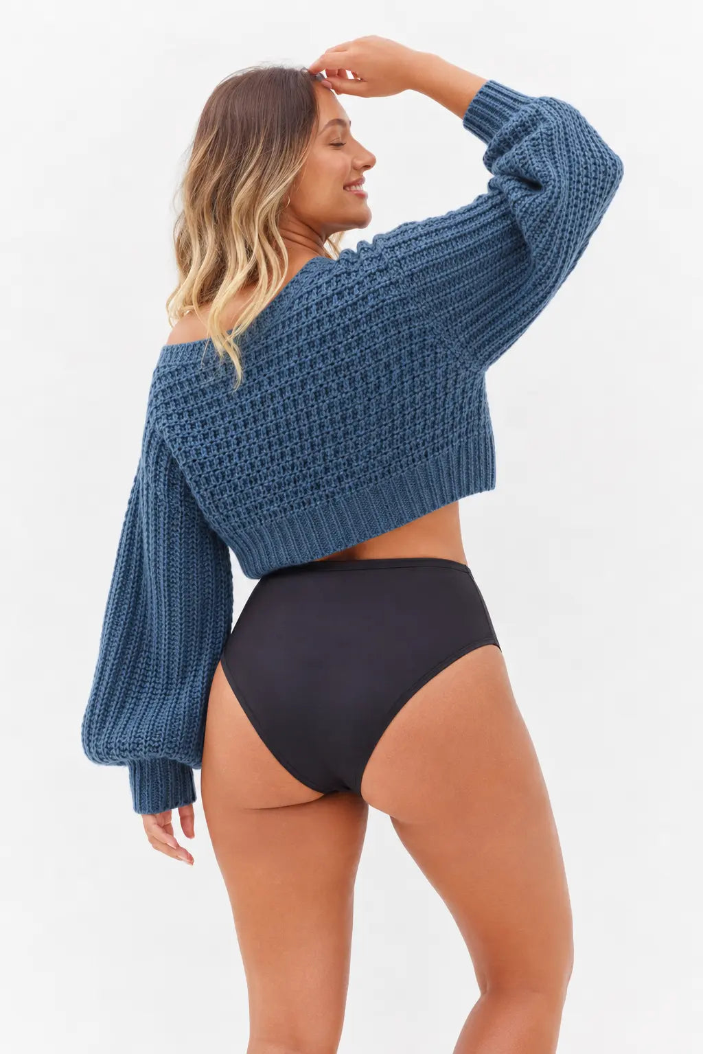 Conjunto Calcinha Absorvente e Biquíni Menstrual - Fluxo Intenso + Bolsinha de Gel - Preto