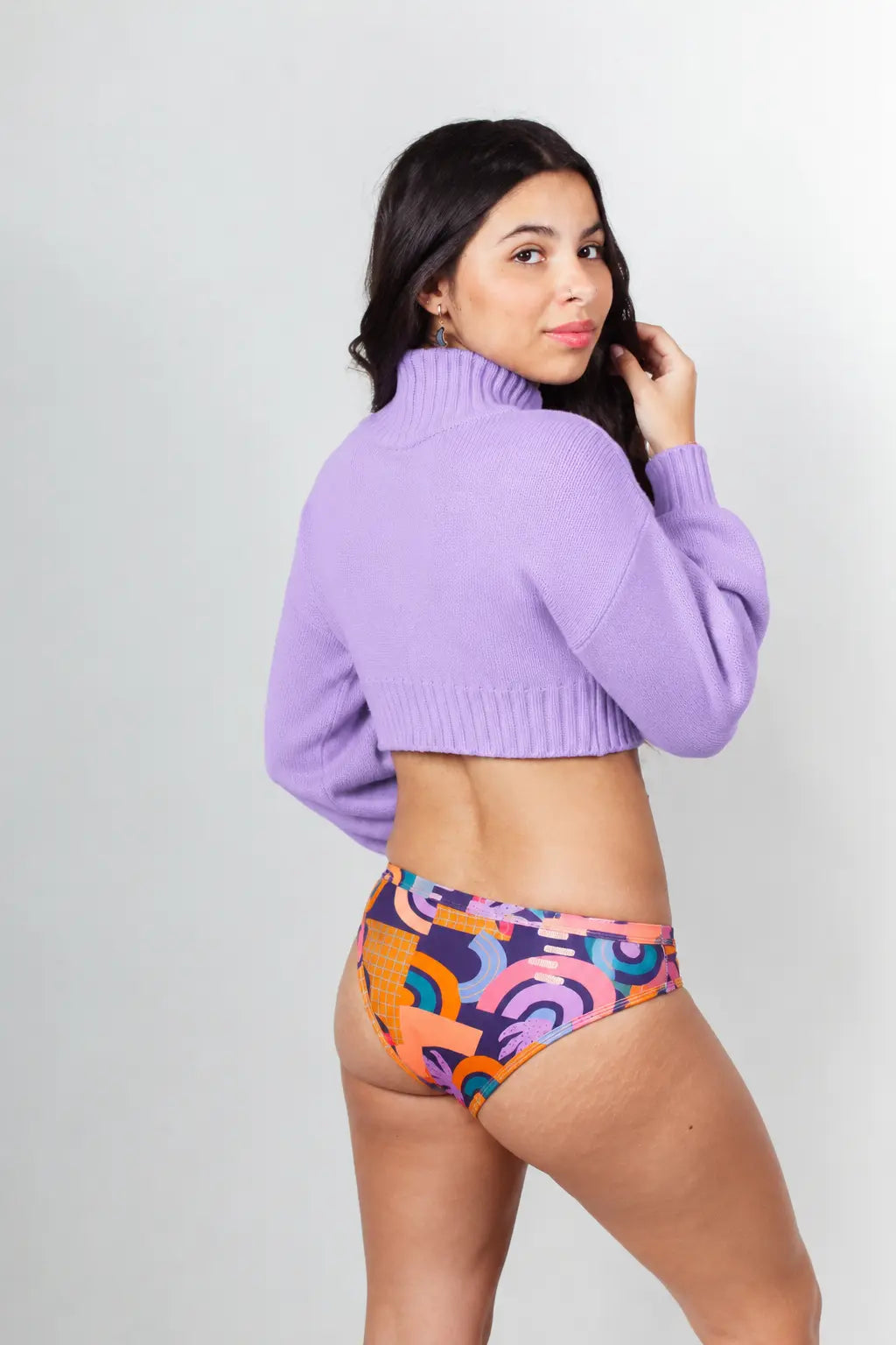Conjunto Calcinha Absorvente e Biquíni Menstrual - Primeiros Ciclos - Fluxo Moderado - Colors