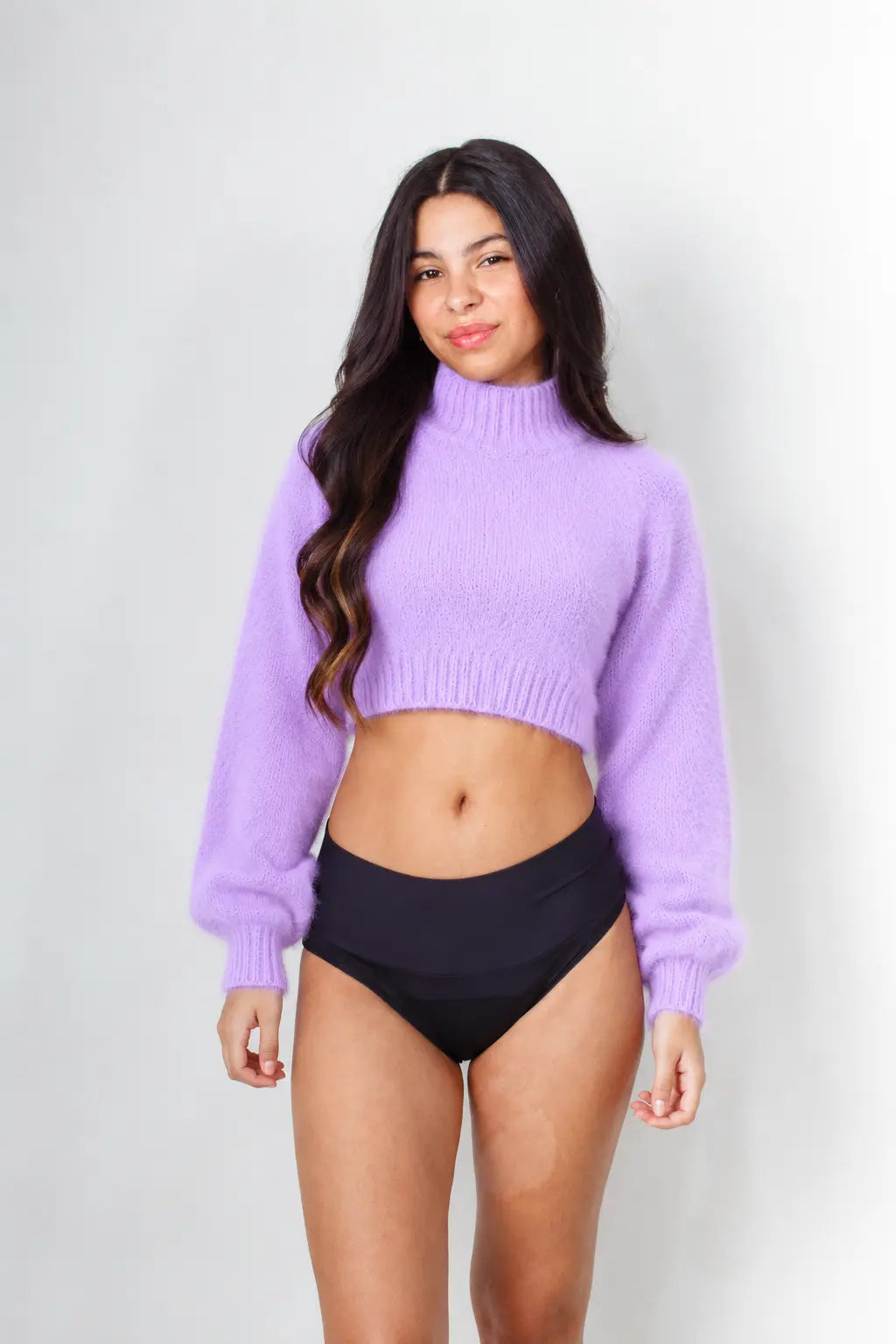 Conjunto Calcinha Absorvente e Biquíni Menstrual - Primeiros Ciclos - Fluxo Super Intenso - Preto