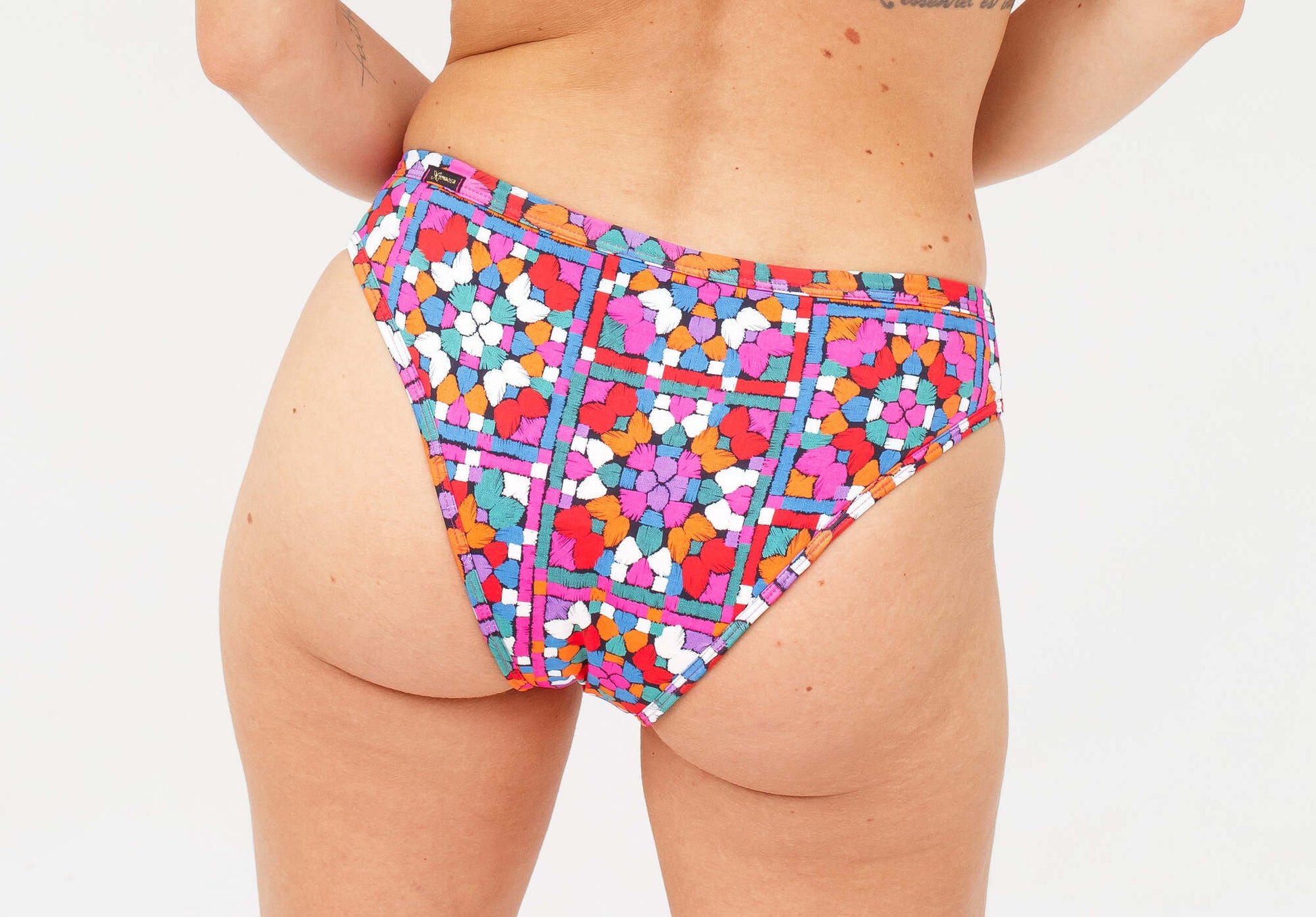 Annya - Calcinha Absorvente e Biquíni Menstrual - Fluxo Intenso - Aquarela