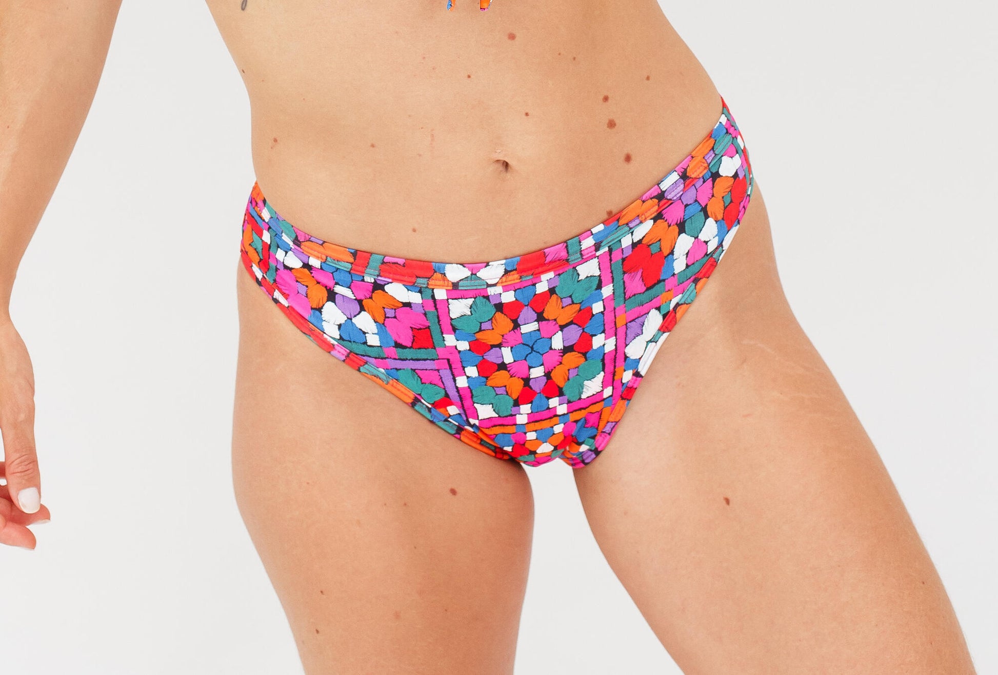 Annya - Calcinha Absorvente e Biquíni Menstrual - Fluxo Intenso - Aquarela