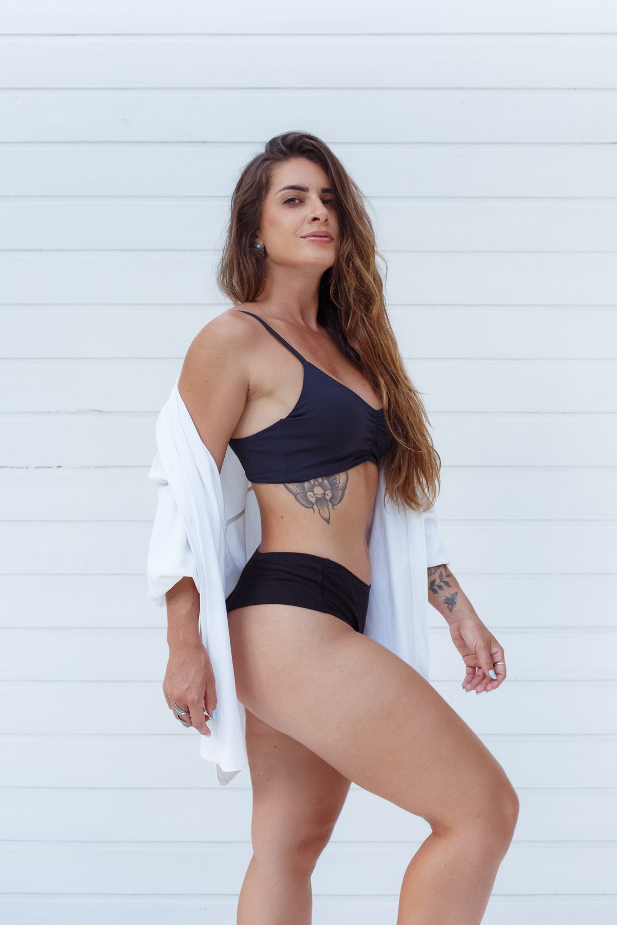 Malu - Calcinha Absorvente para Uso Diário - Preta em Algodão