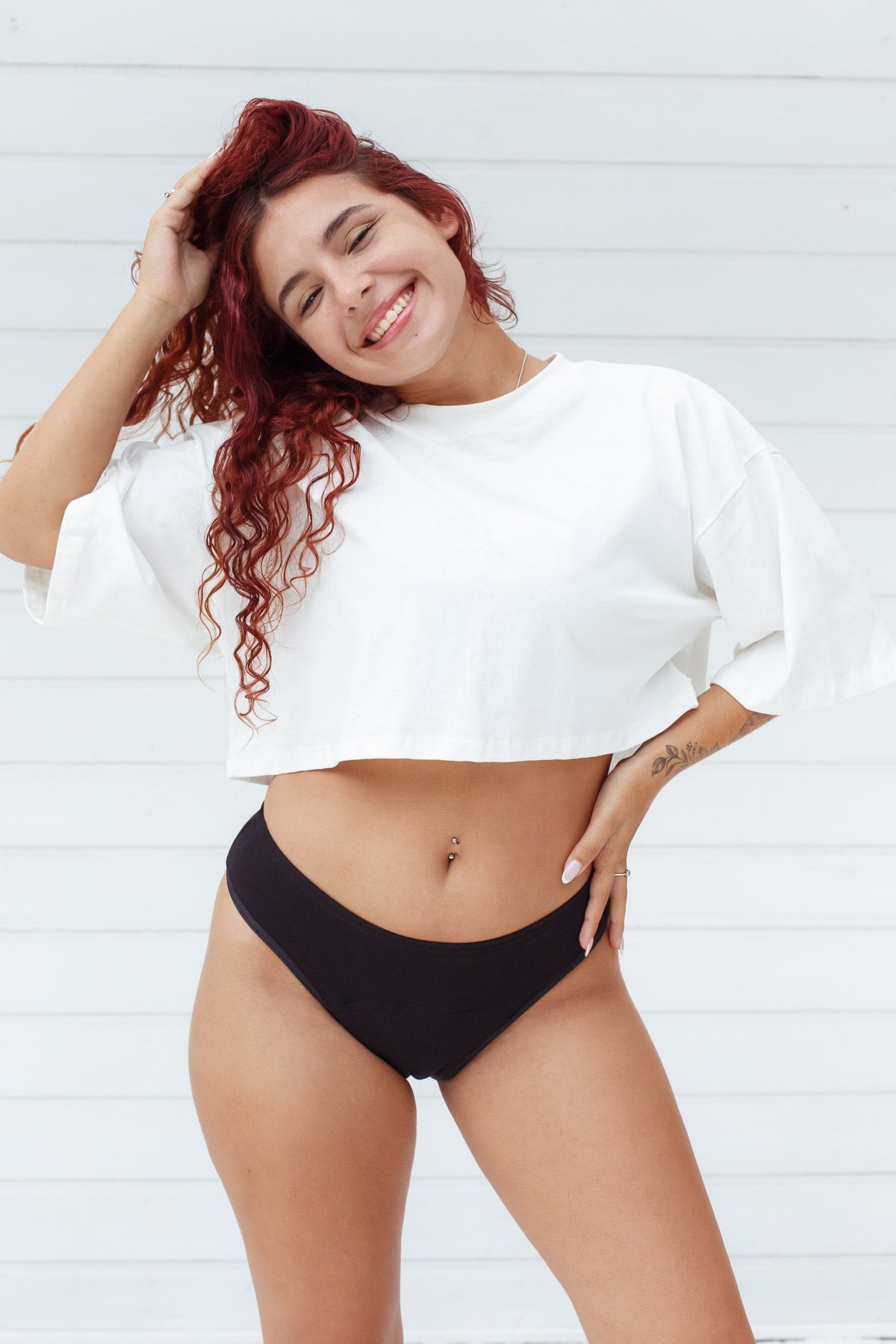 Mimosa - Calcinha Absorvente Menstrual - Fluxo Intenso - Algodão