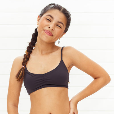 Top Lore - Primeiros Ciclos - Biquíni e Uso Diário - Preto