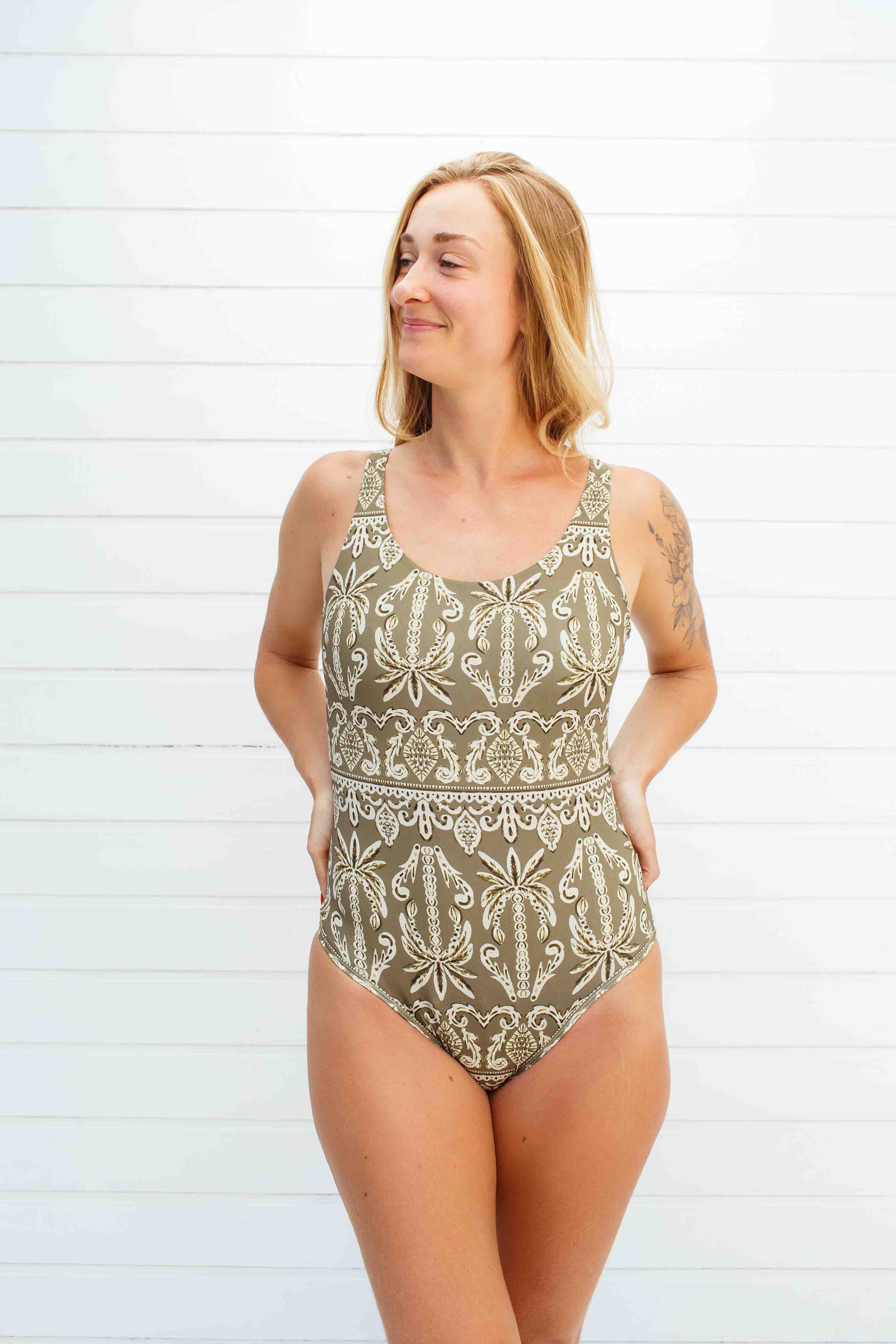 Lazuli - Maiô Absorvente e Body Menstrual - Fluxo Intenso - Verbena