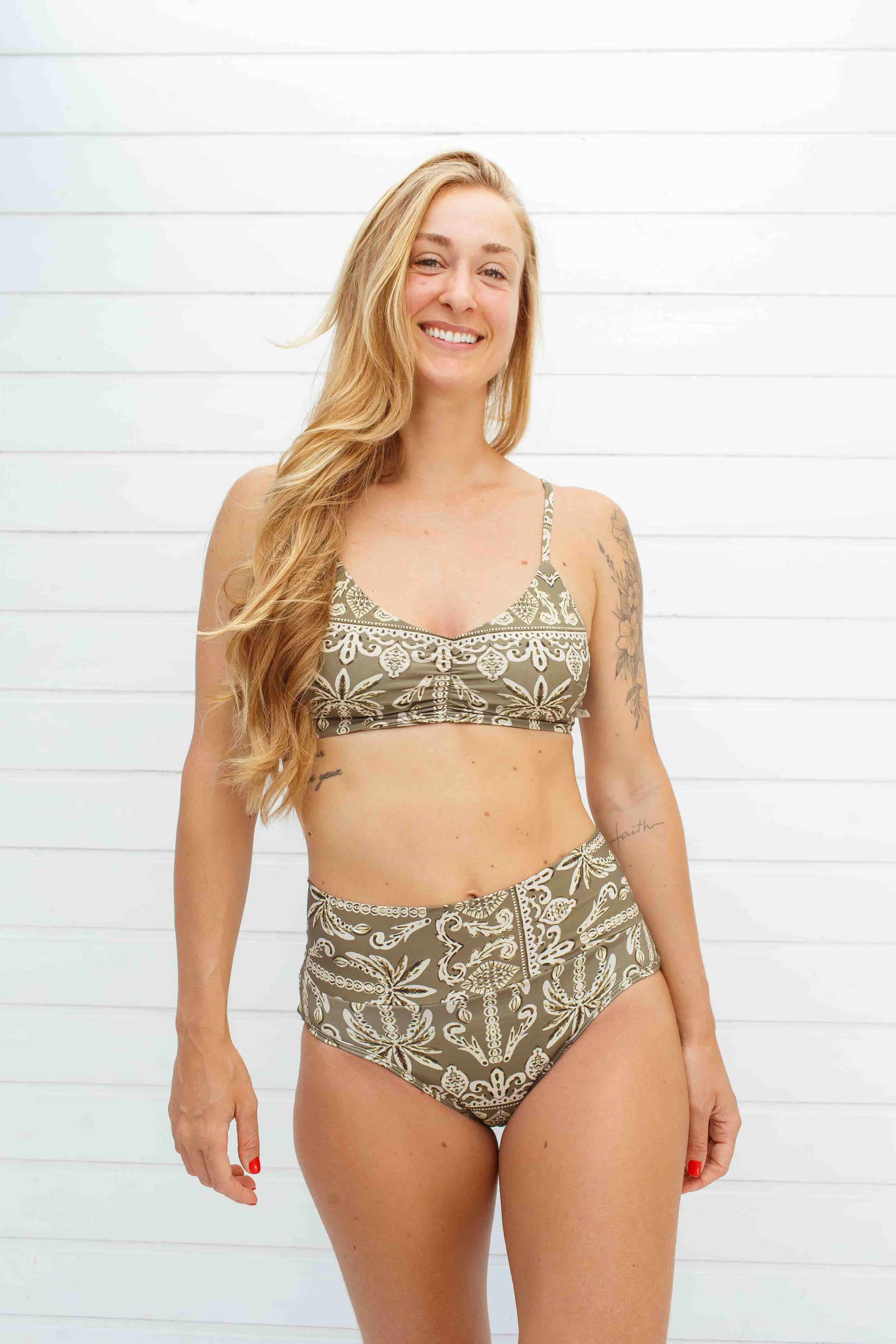 Amapola - Calcinha Absorvente e Biquíni Menstrual - Fluxo Super Intenso - Verbena