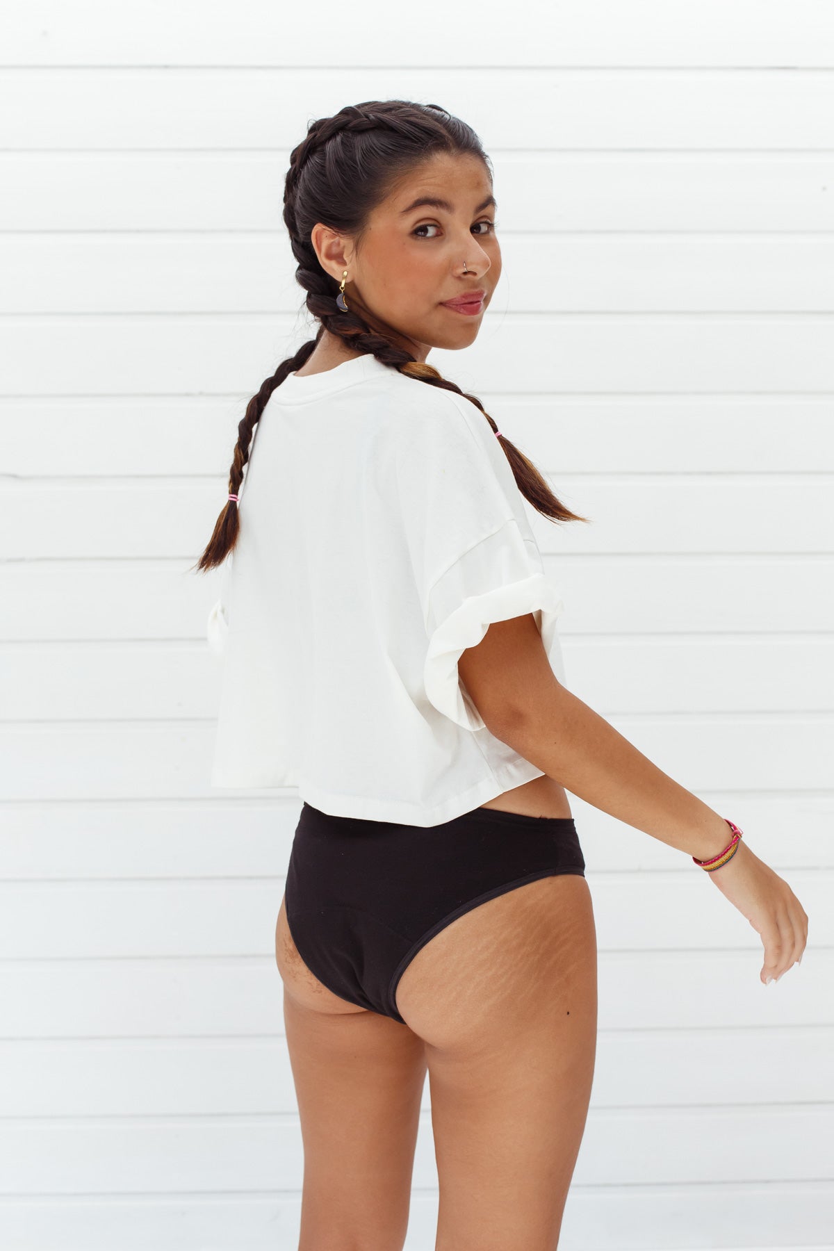 Mimosa - Primeiros Ciclos - Calcinha Absorvente Menstrual - Fluxo Intenso - Algodão