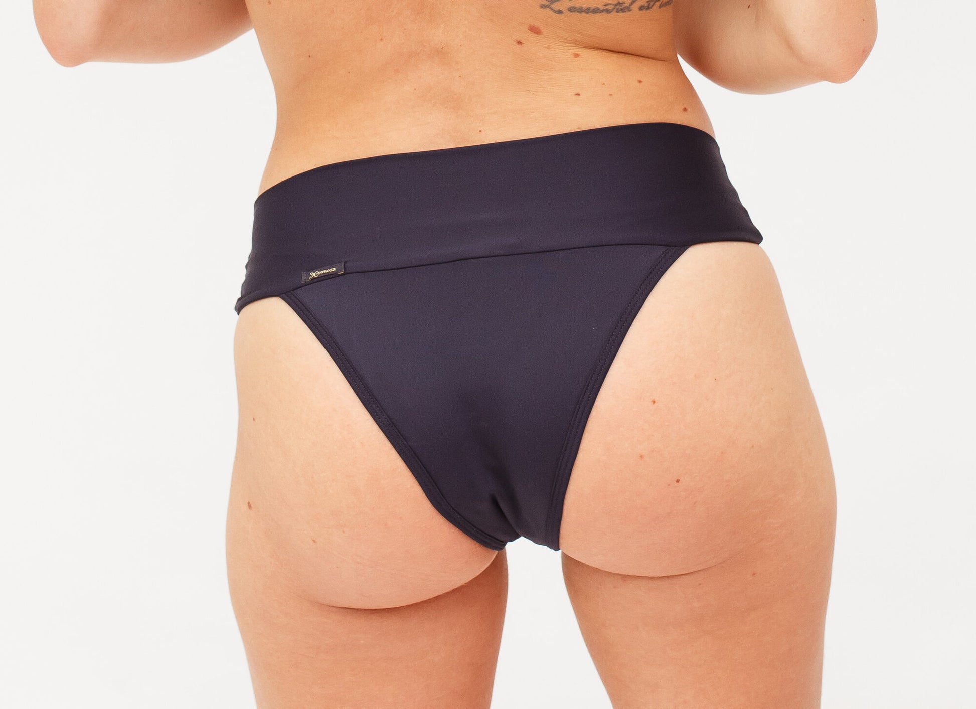 Conjunto Calcinha Absorvente e Biquíni Menstrual - Fluxo Leve - Preto