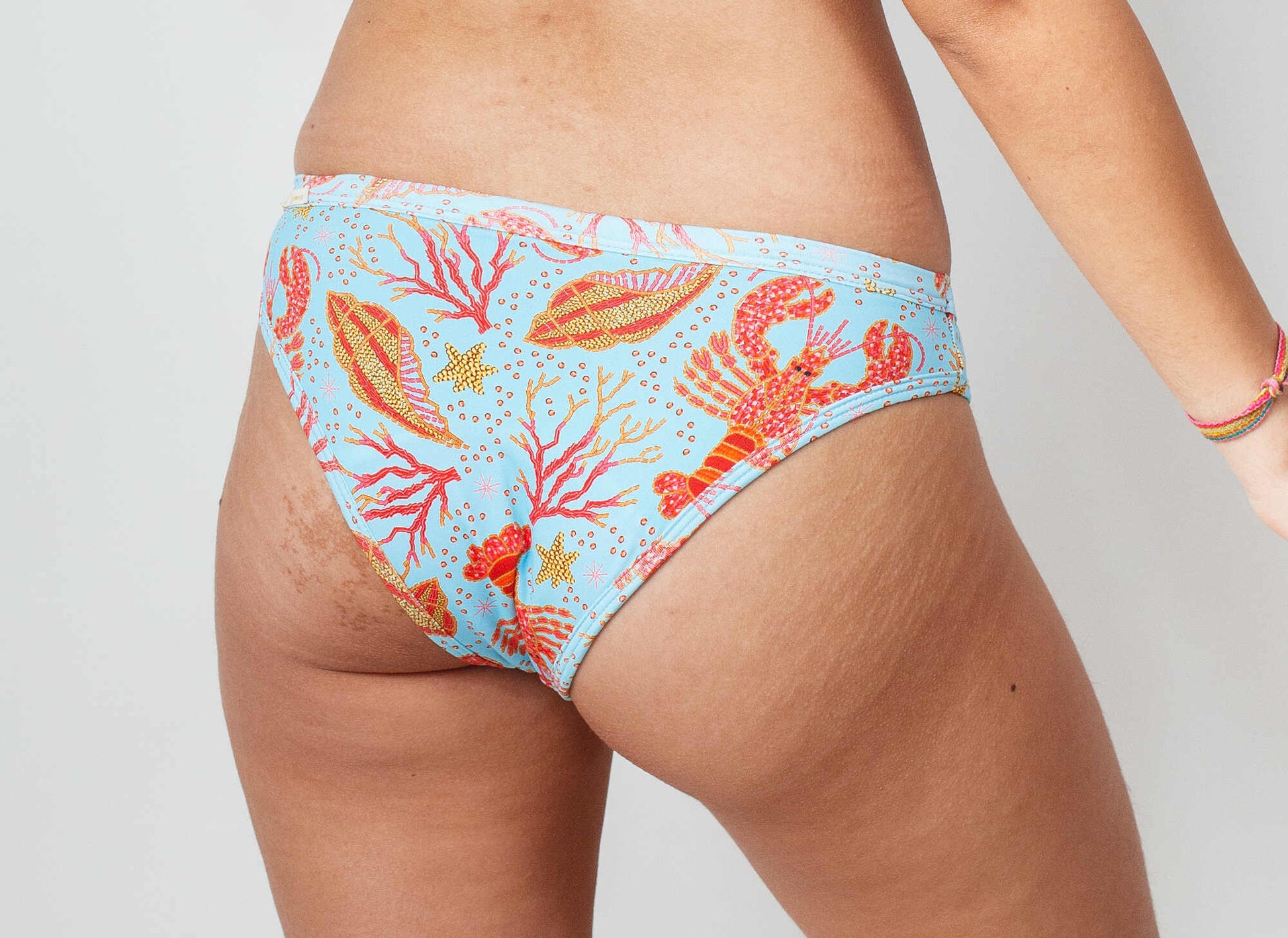 Conjunto Calcinha Absorvente e Biquíni Menstrual - Primeiros Ciclos - Fluxo Moderado - Cali