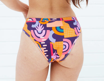 Alecrim - Calcinha Absorvente e Biquíni Menstrual - Fluxo Moderado - Colors