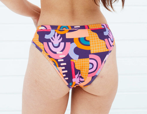 Alecrim - Calcinha Absorvente e Biquíni Menstrual - Fluxo Moderado - Colors