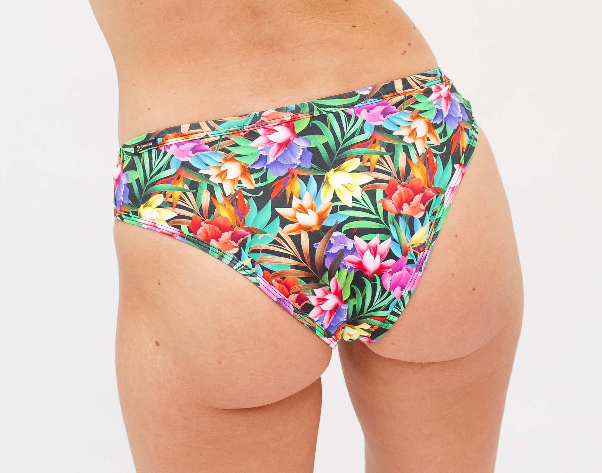 Conjunto Calcinha Absorvente e Biquíni Menstrual - Fluxo Moderado - Flora