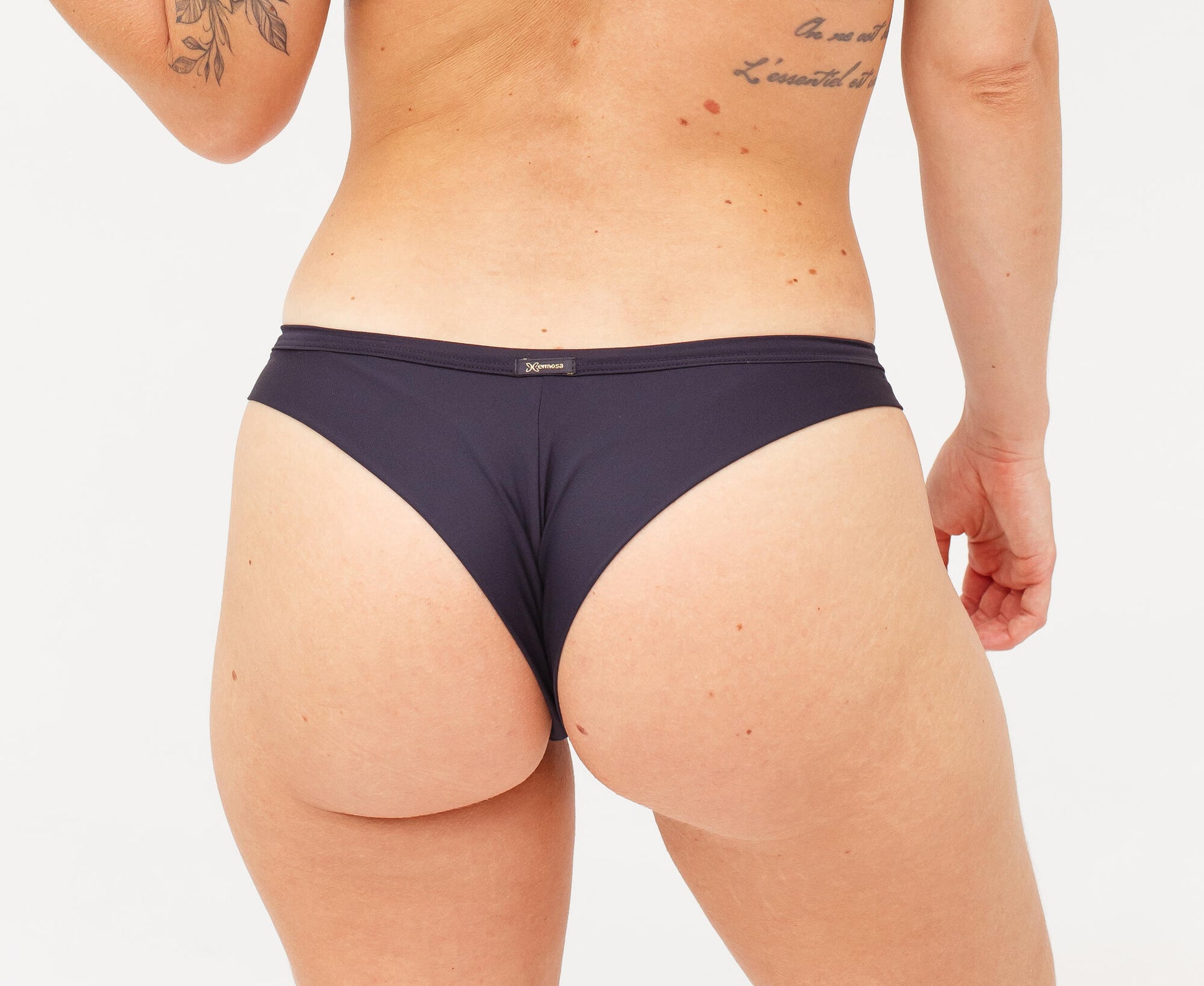 Conjunto Calcinha Absorvente e Biquíni Menstrual - Fluxo Super Leve - Preto