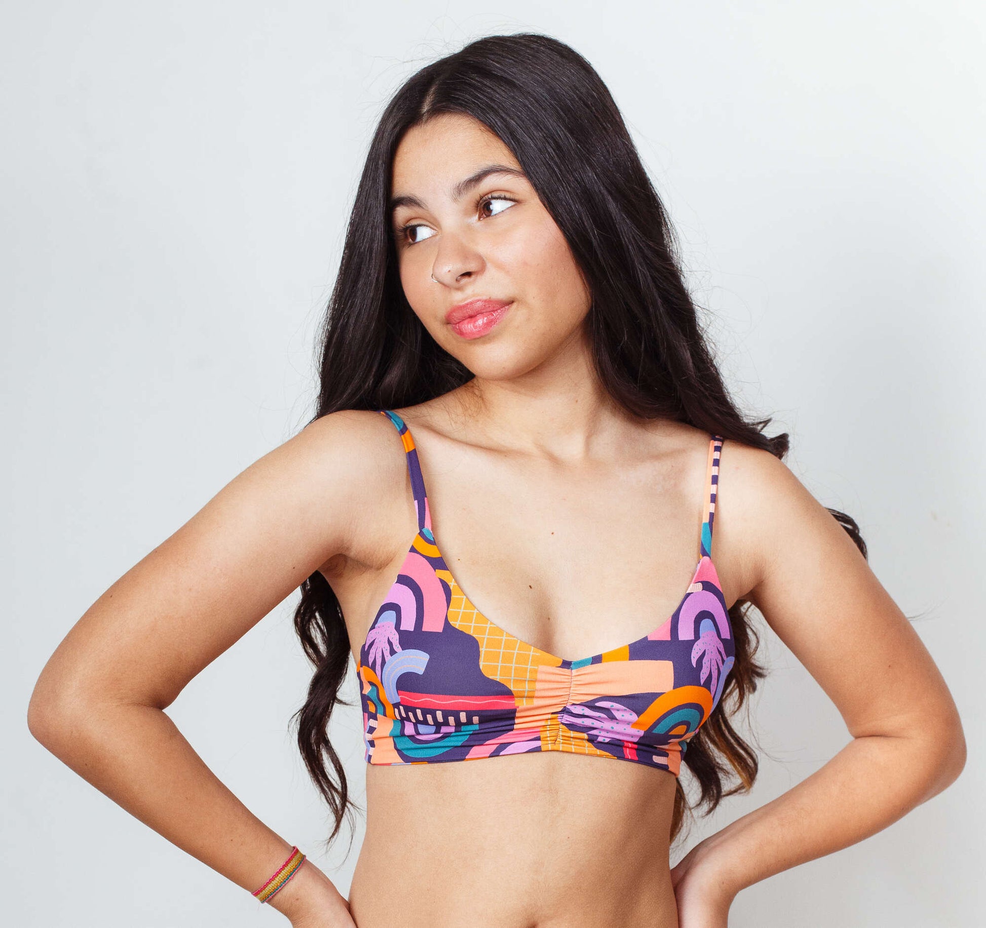 Conjunto Calcinha Absorvente e Biquíni Menstrual - Primeiros Ciclos - Fluxo Intenso - Colors