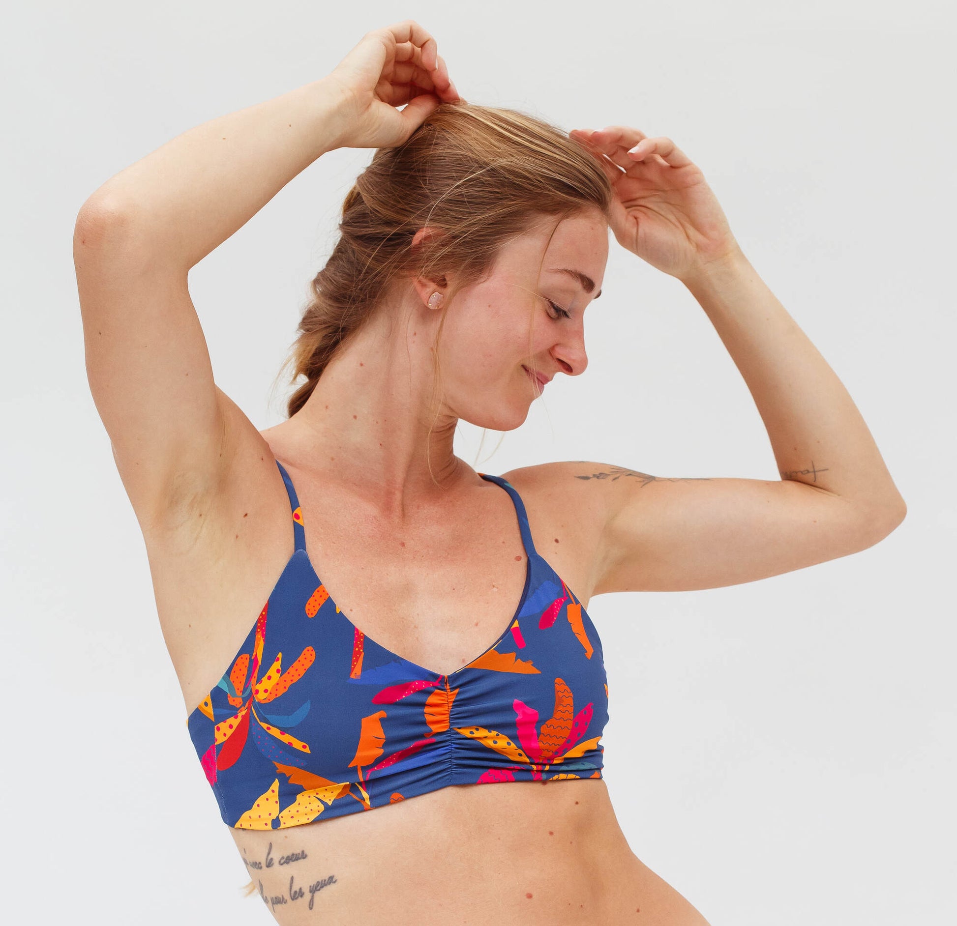 Conjunto Calcinha Absorvente e Biquíni Menstrual - Fluxo Intenso - Savana