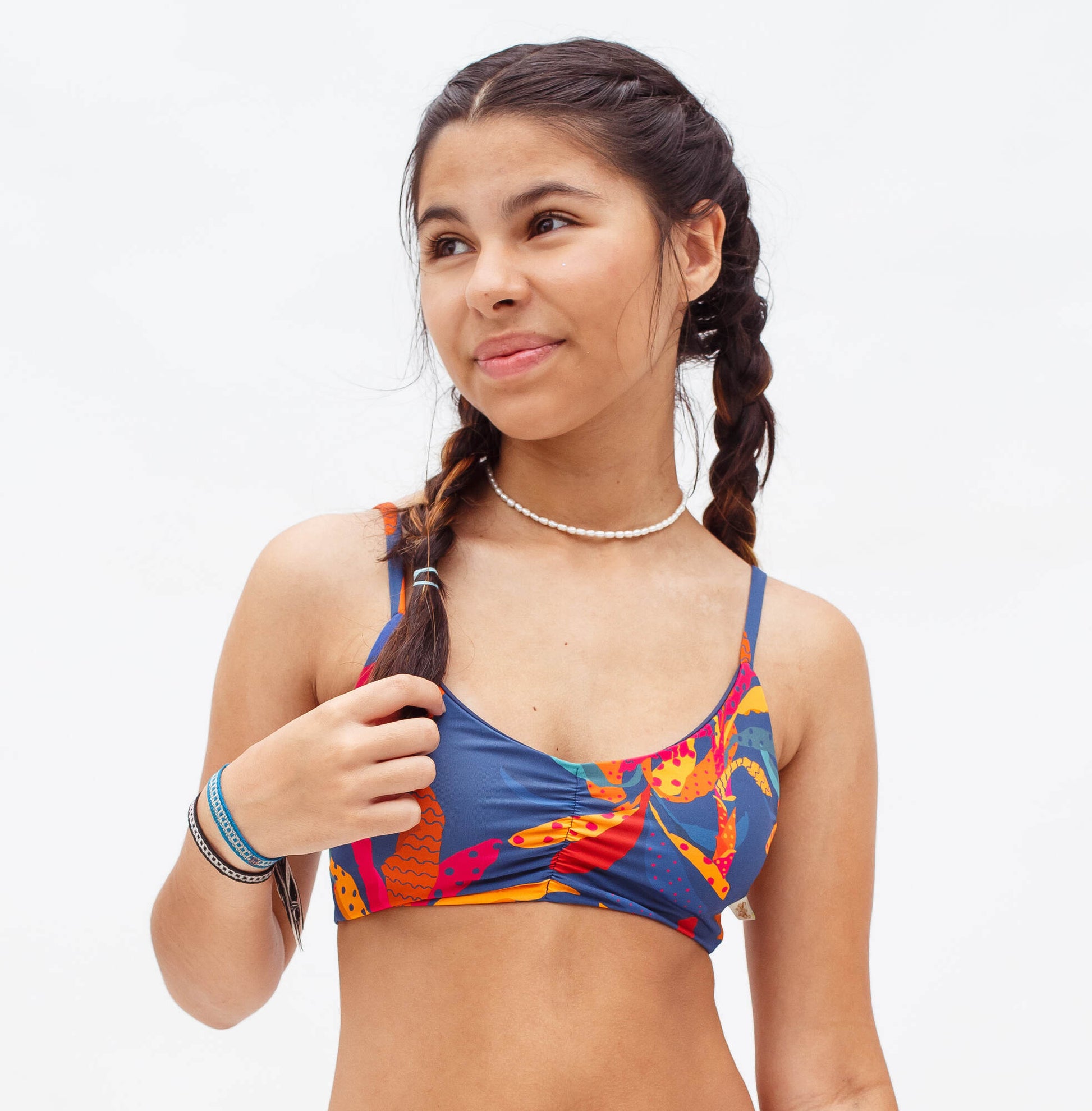 Conjunto Calcinha Absorvente e Biquíni Menstrual - Primeiros Ciclos - Fluxo Intenso - Savana