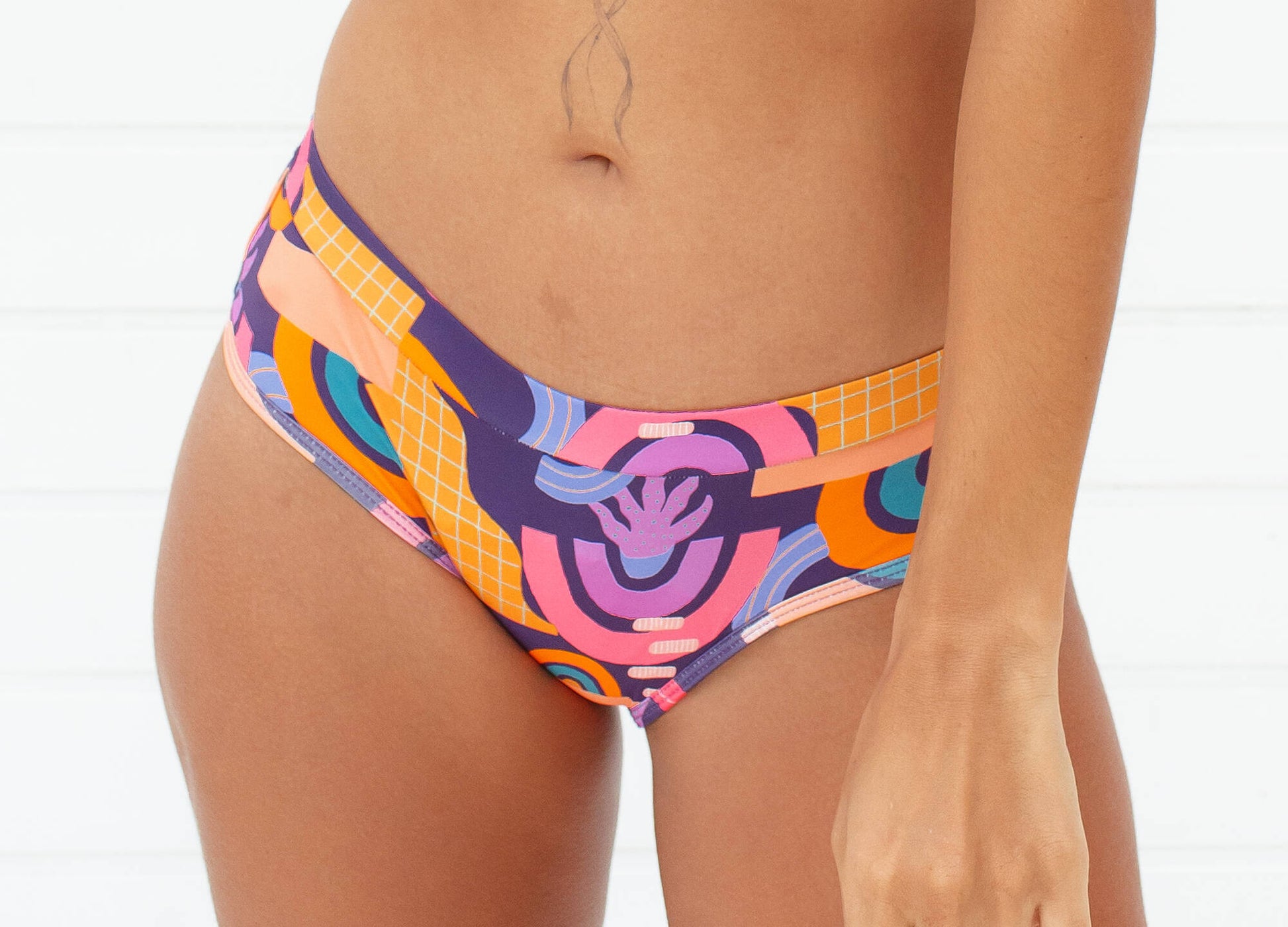 Conjunto Calcinha Absorvente e Biquíni Menstrual - Fluxo Intenso - Colors