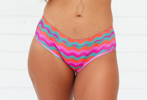 Nina - Calcinha Absorvente e Biquíni Menstrual - Fluxo Intenso - Coralini