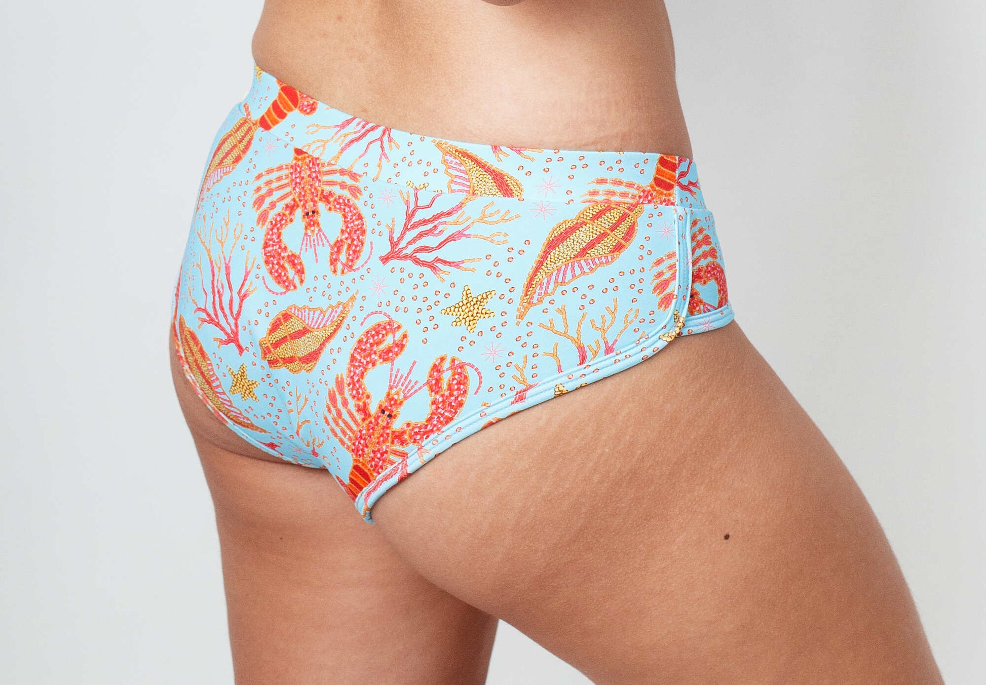 Conjunto Calcinha Absorvente e Biquíni Menstrual - Primeiros Ciclos - Fluxo Intenso - Cali