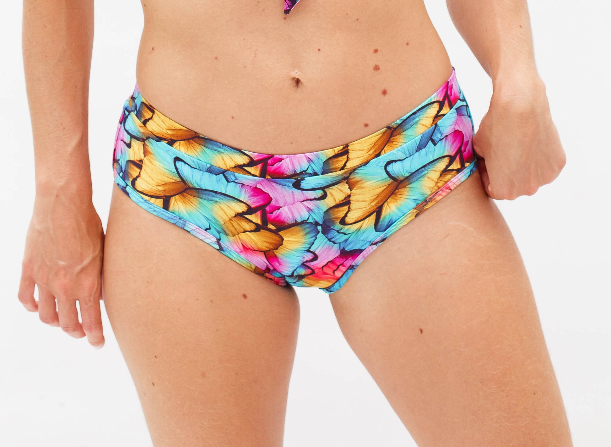 Conjunto Calcinha Absorvente e Biquíni Menstrual - Fluxo Intenso - Butterfly