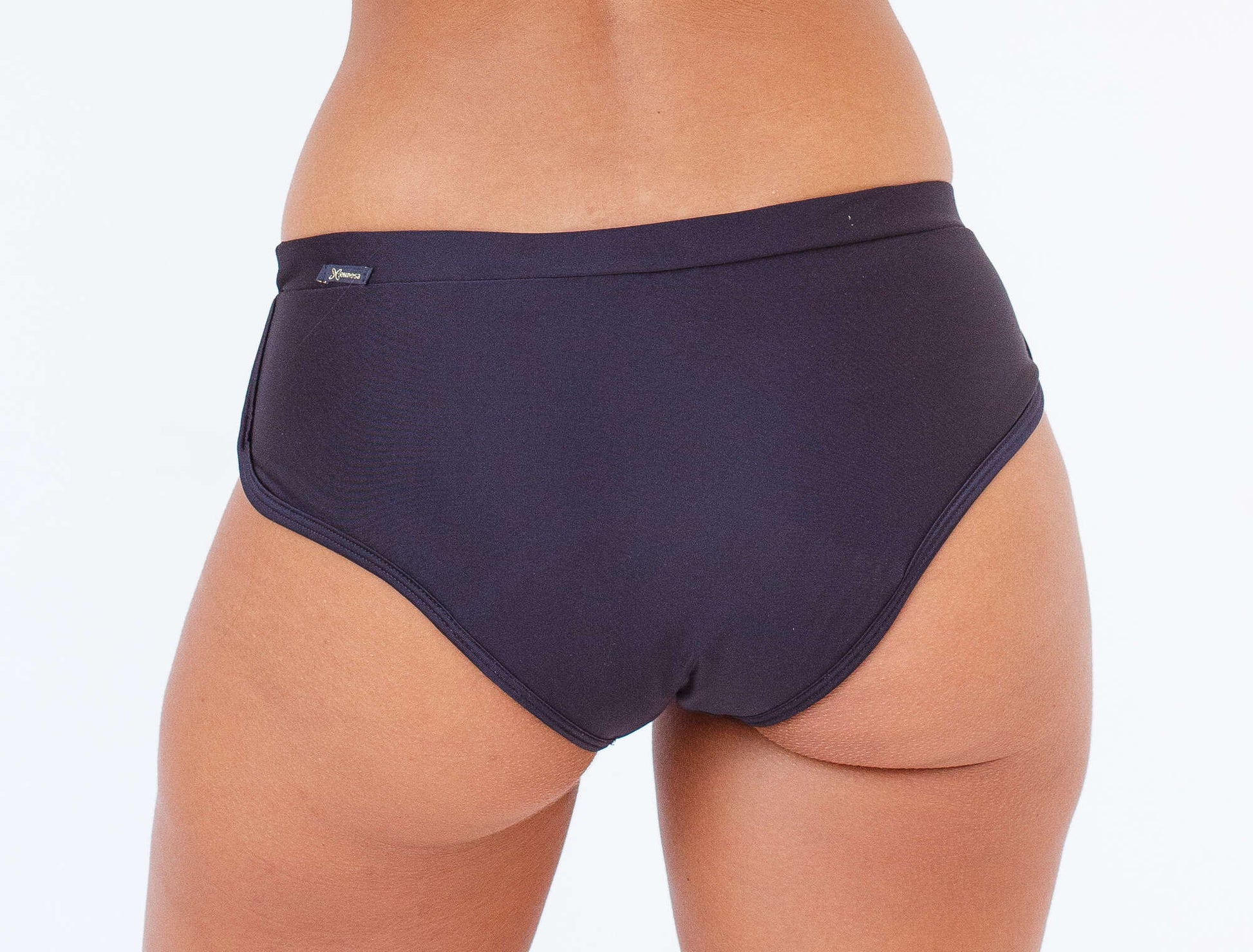 Nina - Calcinha Absorvente e Biquíni Menstrual - Fluxo Intenso - Preto