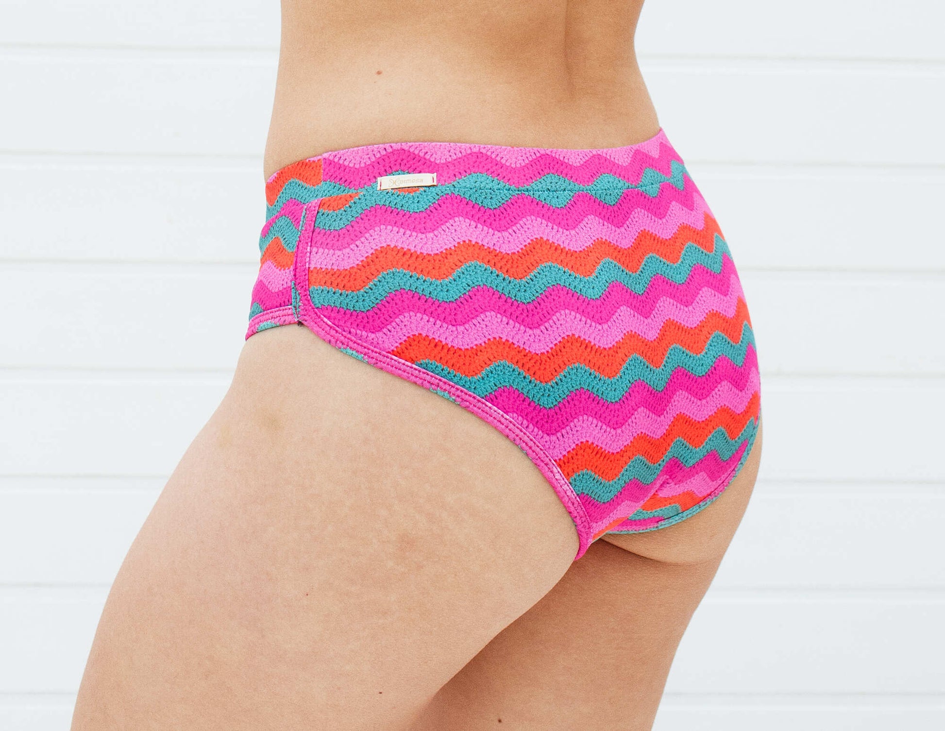 Conjunto Calcinha Absorvente e Biquíni Menstrual - Fluxo Intenso - Coralini